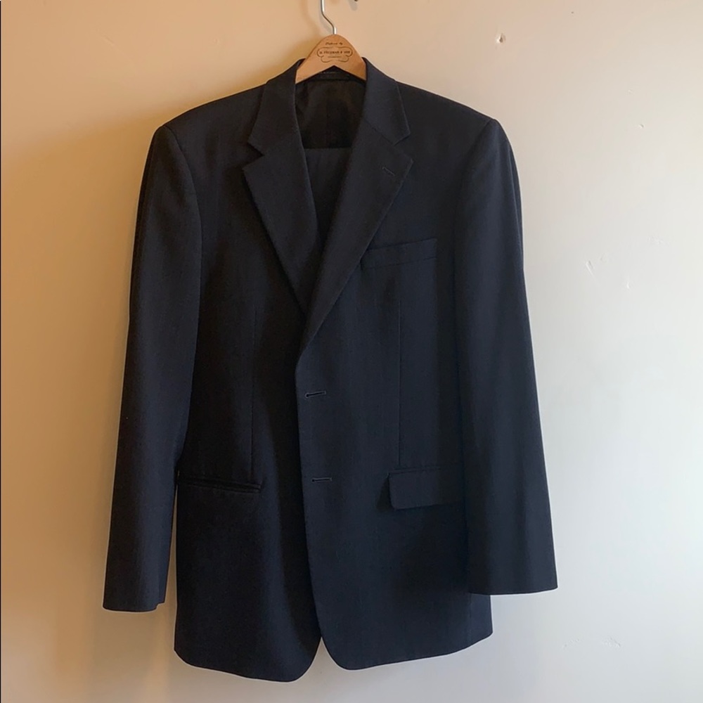 Men’s striped suit